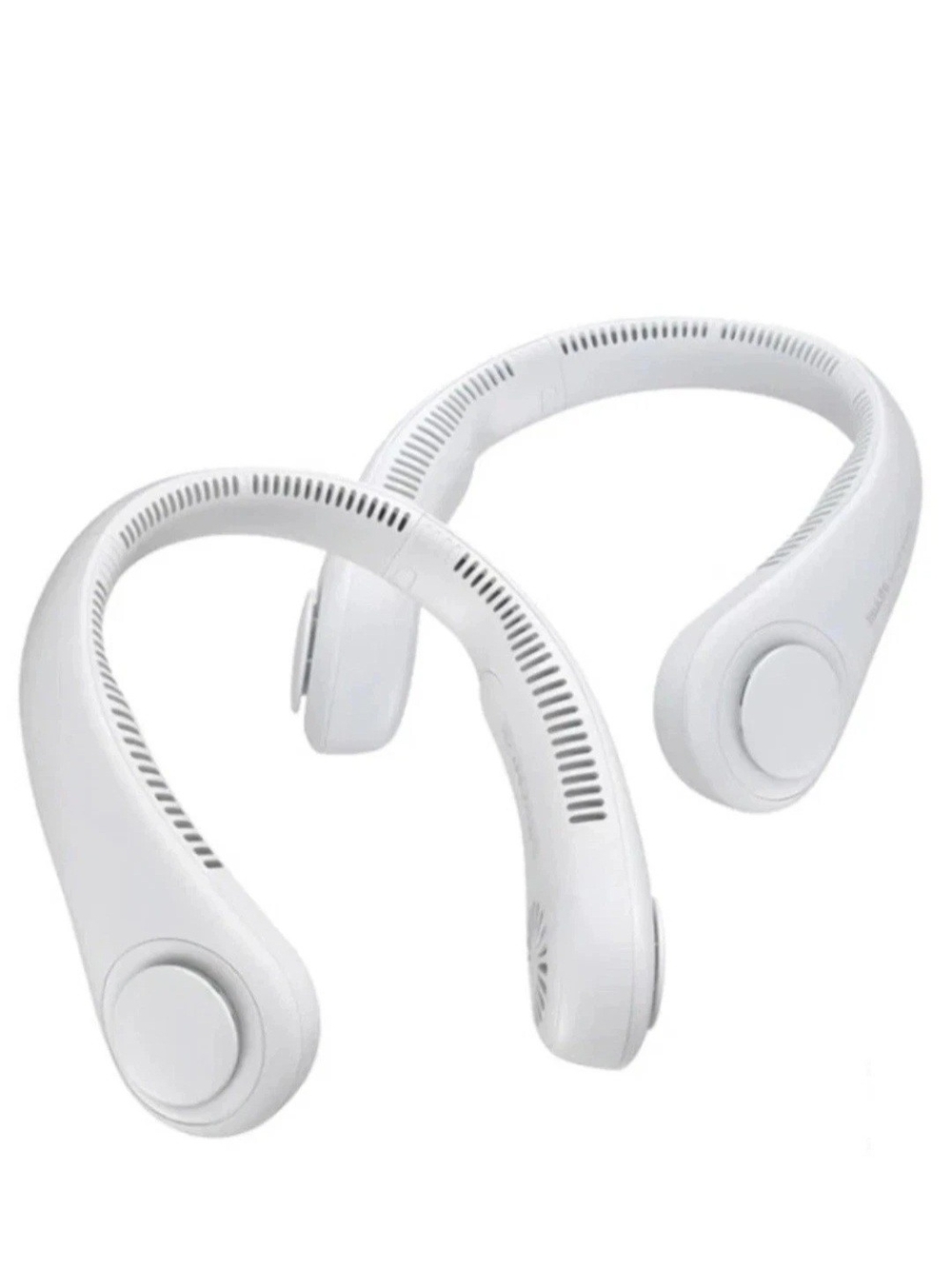 JisuLife Portable Neck Fan 2-Pack Rechargeable Hands-Free Bladeless Fans NIB